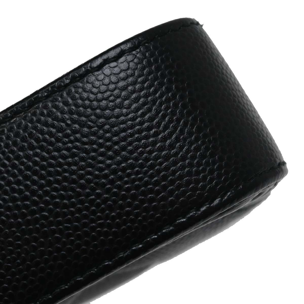 Chanel Boy Double Zip Clutch With Chain Quilted Lambskin Black Leather Clutche & Pouche Bag (Pre-Owned)