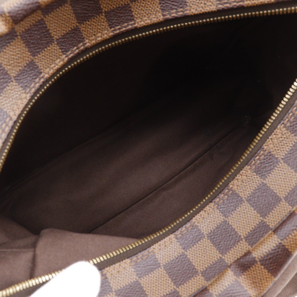 Louis Vuitton Naviglio Damier Ebene Brown Canvas Shoulder Bag Bag (Pre-Owned)