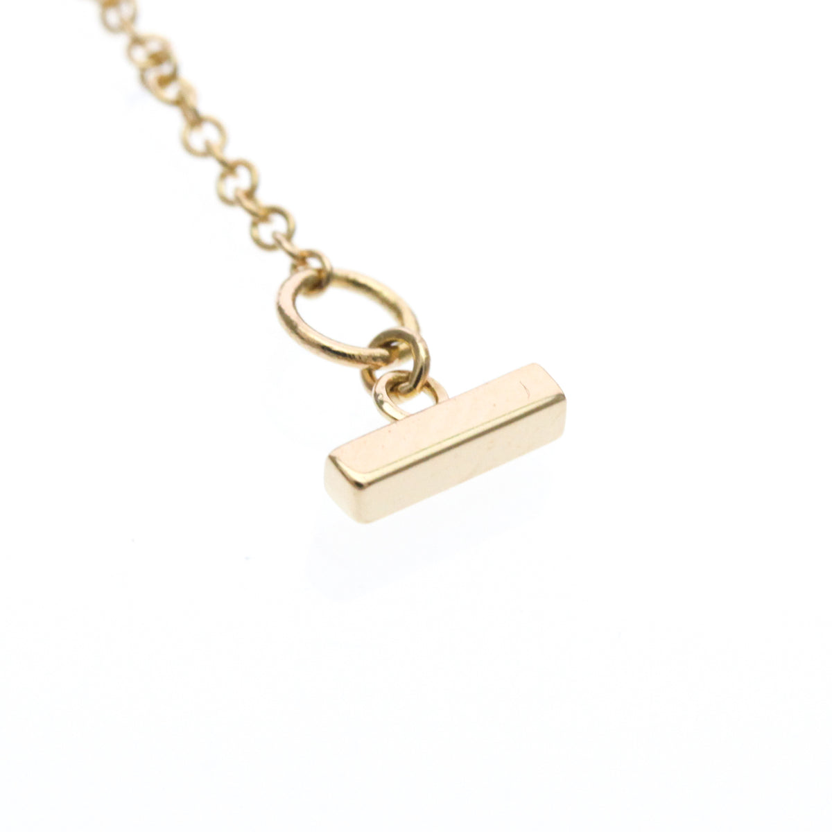 Tiffany & Co. T Smile Pendant 18K Rose Gold Gold Pink_Gold Necklace Jewelry (Pre-Owned)