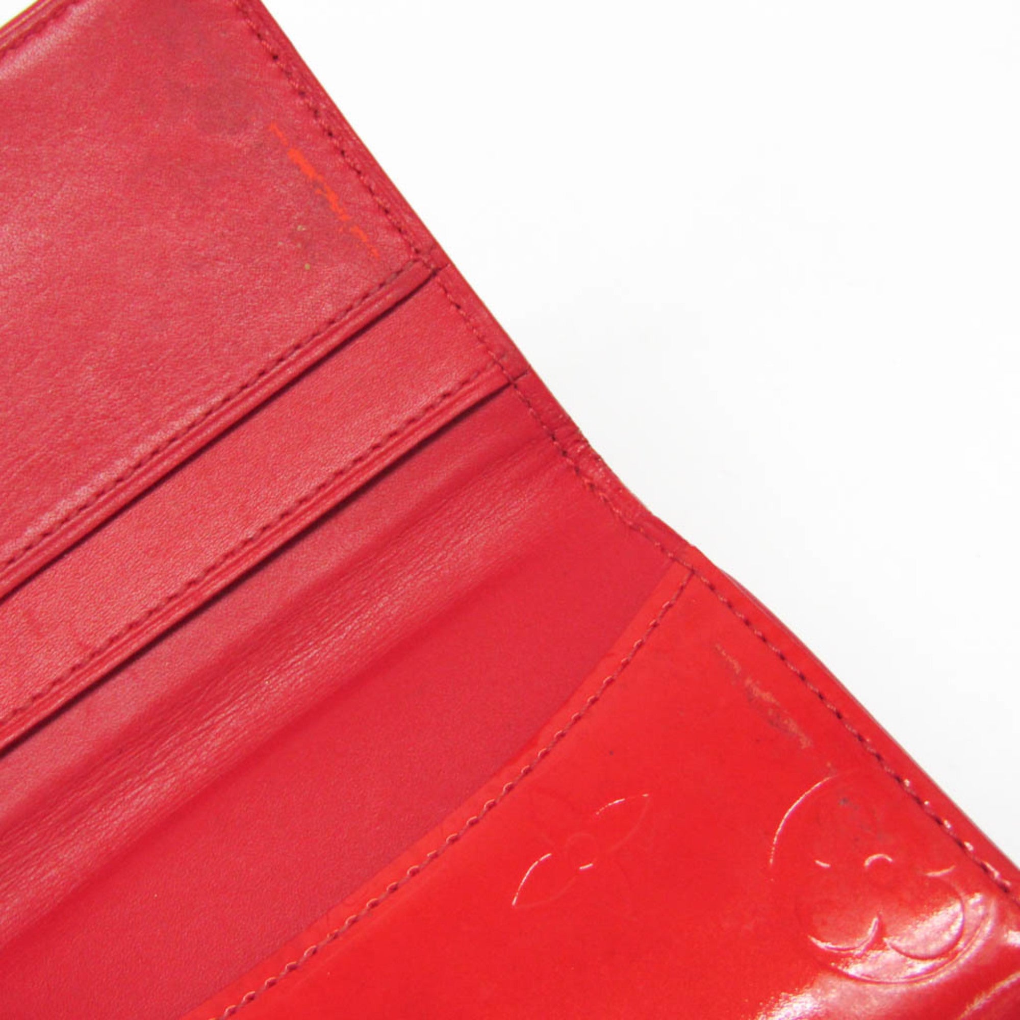 Louis Vuitton Ludlow Vernis Red Patent_Leather Wallets Accessory (Pre-Owned)