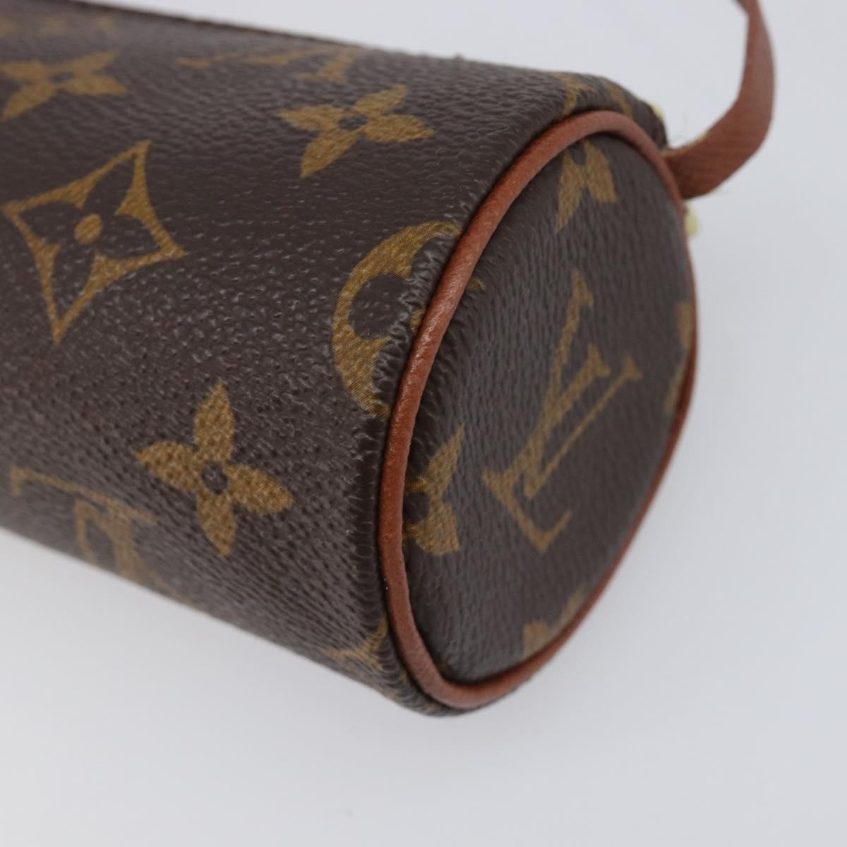 Louis Vuitton Papillon Pochette Monogram Canvas Brown Canvas Clutche & Pouche Bag (Pre-Owned)