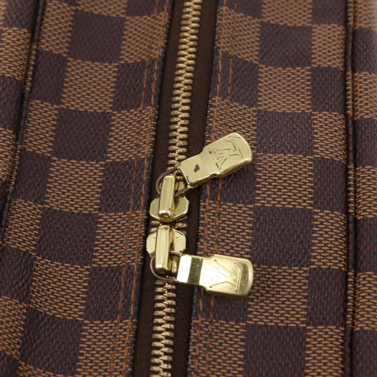 Louis Vuitton Naviglio Damier Ebene Brown Canvas Shoulder Bag Bag (Pre-Owned)