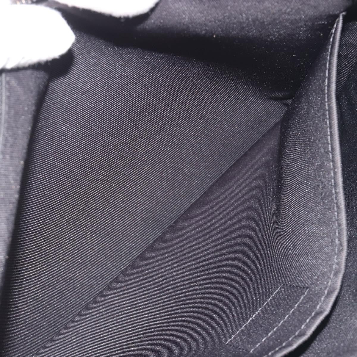 Louis Vuitton Pochette A4 Rainbow Taiga Leather Black Leather Clutche & Pouche Bag (Pre-Owned)