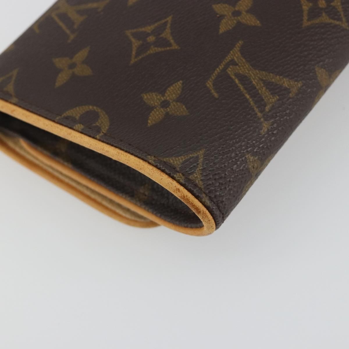 Louis Vuitton Twin Monogram Canvas Brown Canvas Clutche & Pouche Bag (Pre-Owned)