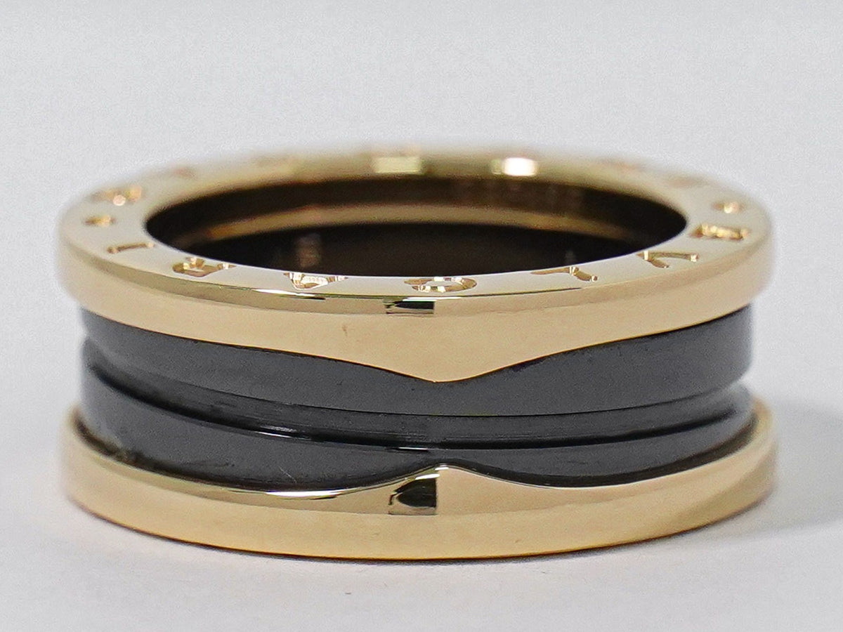 Bvlgari B.Zero1 One Band 18K Rose Gold Gold Rose_Gold Ring Jewelry (Pre-Owned)