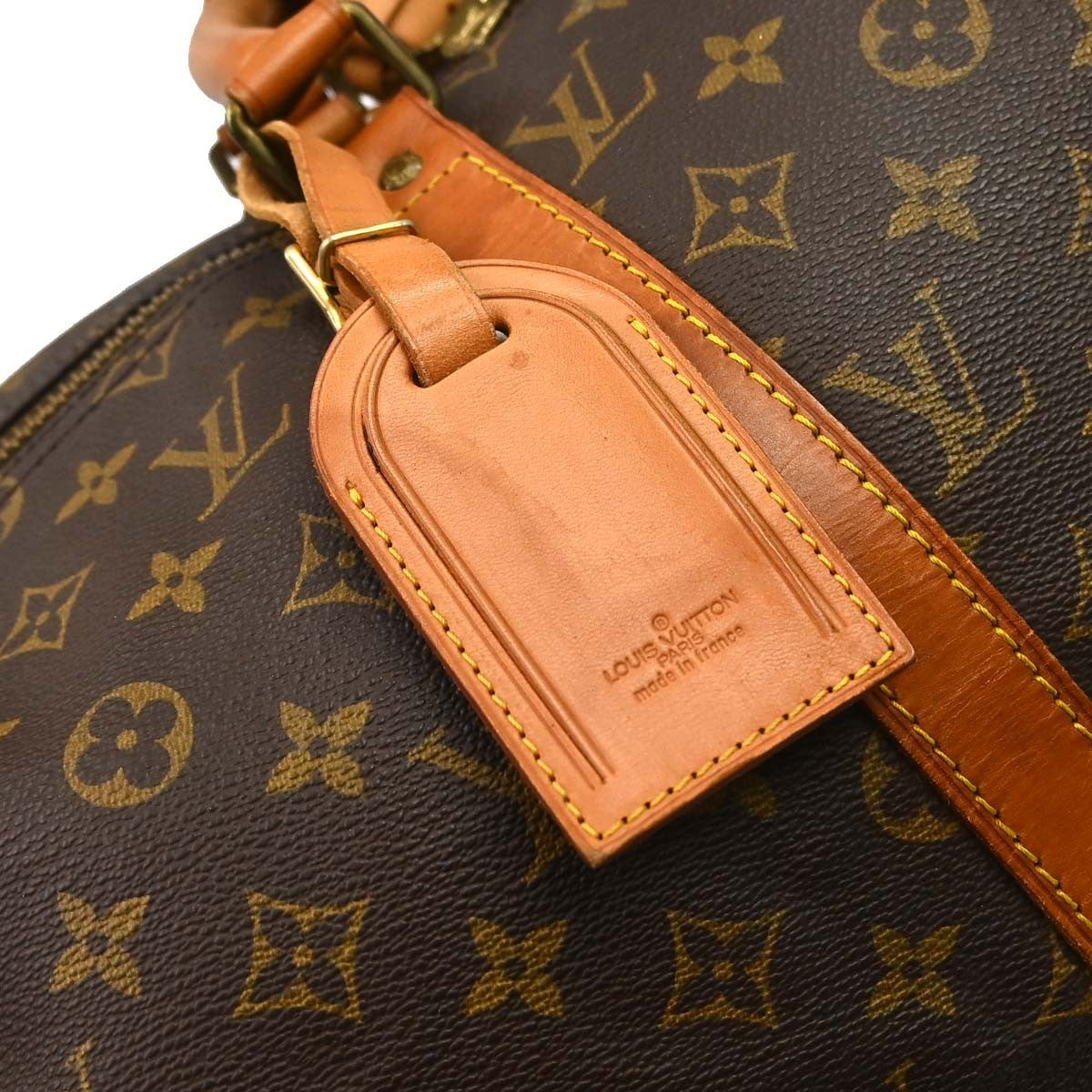 Louis Vuitton Keepall Monogram Canvas Brown Canvas Travel Bag Bag (Pre-Owned)