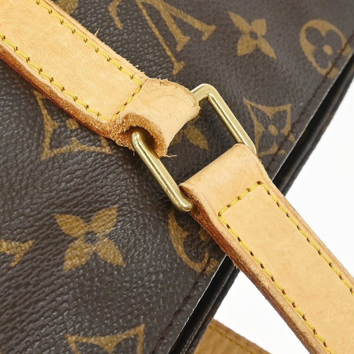Louis Vuitton Cabas Piano Monogram Canvas Brown Canvas Tote Bag Bag (Pre-Owned)