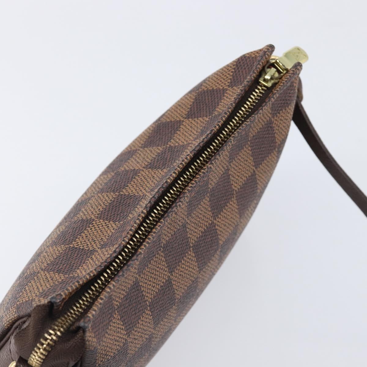 Louis Vuitton Trousse Make Up Damier Brown Canvas Clutche & Pouche Bag (Pre-Owned)