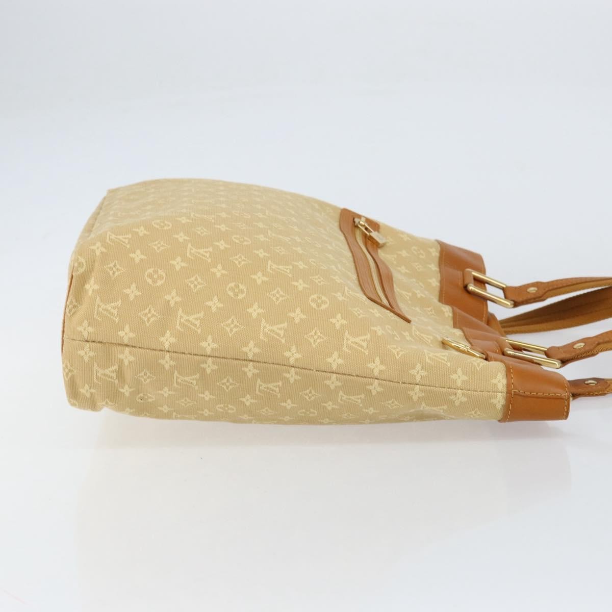 Louis Vuitton Lucille Mini Lin Beige Canvas Handbag (Pre-Owned)