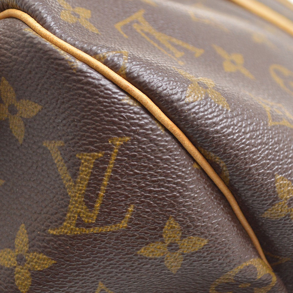 Louis Vuitton Keepall Monogram Canvas Brown Canvas Travel Bag Bag (Pre-Owned)