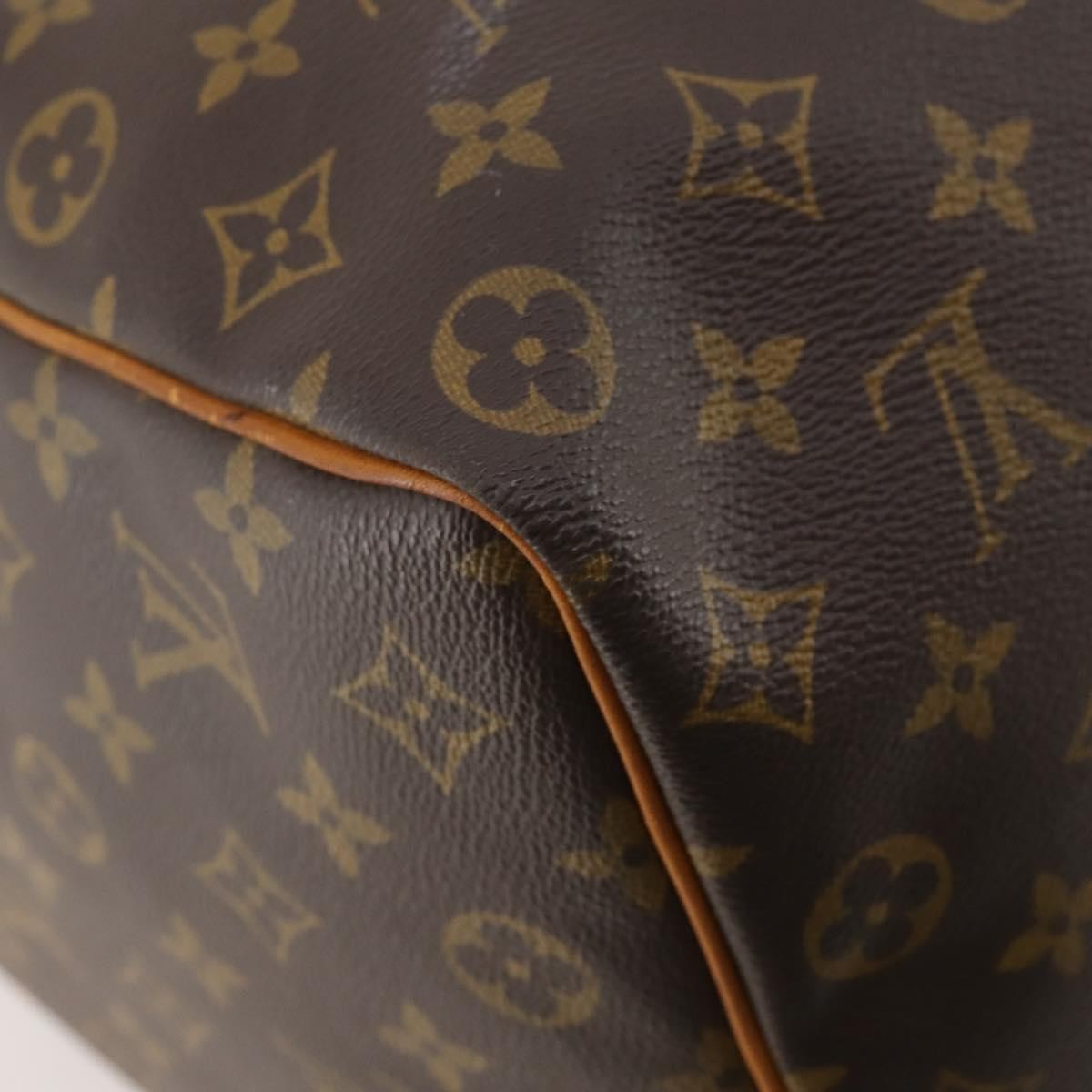 Louis Vuitton Keepall Monogram Canvas Brown Canvas Travel Bag Bag (Pre-Owned)