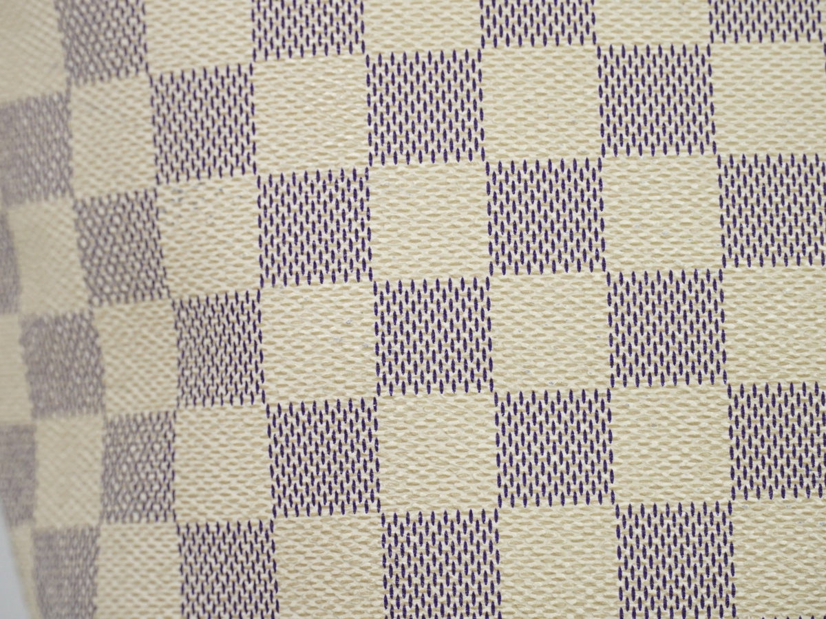 Louis Vuitton Neverfull Damier Beige Canvas Tote Bag Bag (Pre-Owned)
