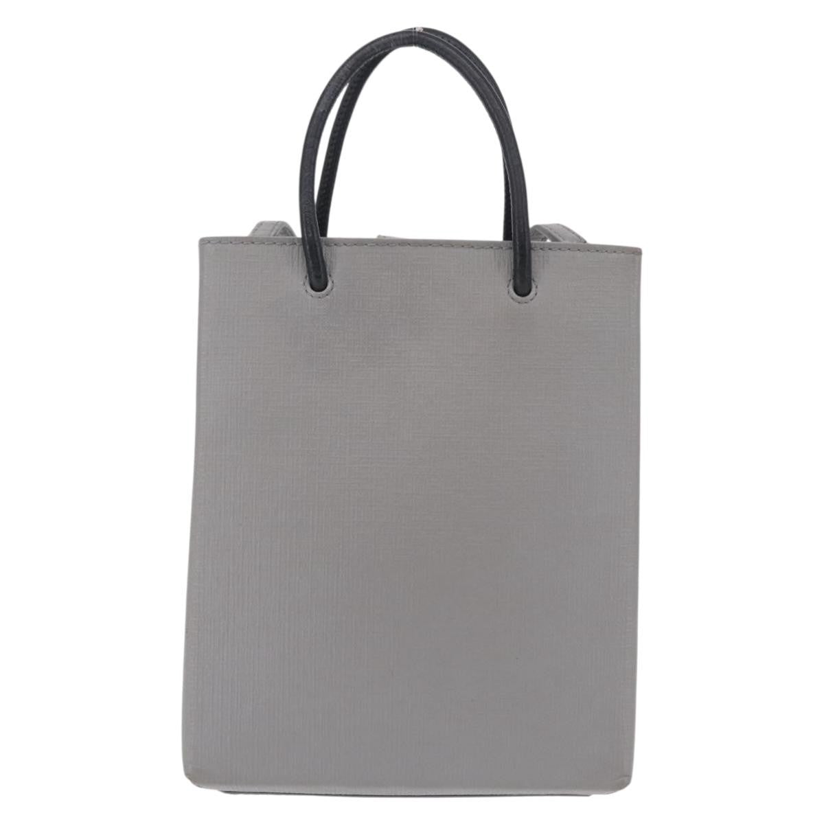 Balenciaga Shopping Leather Gray Leather Tote Bag Bag (Pre-Owned)