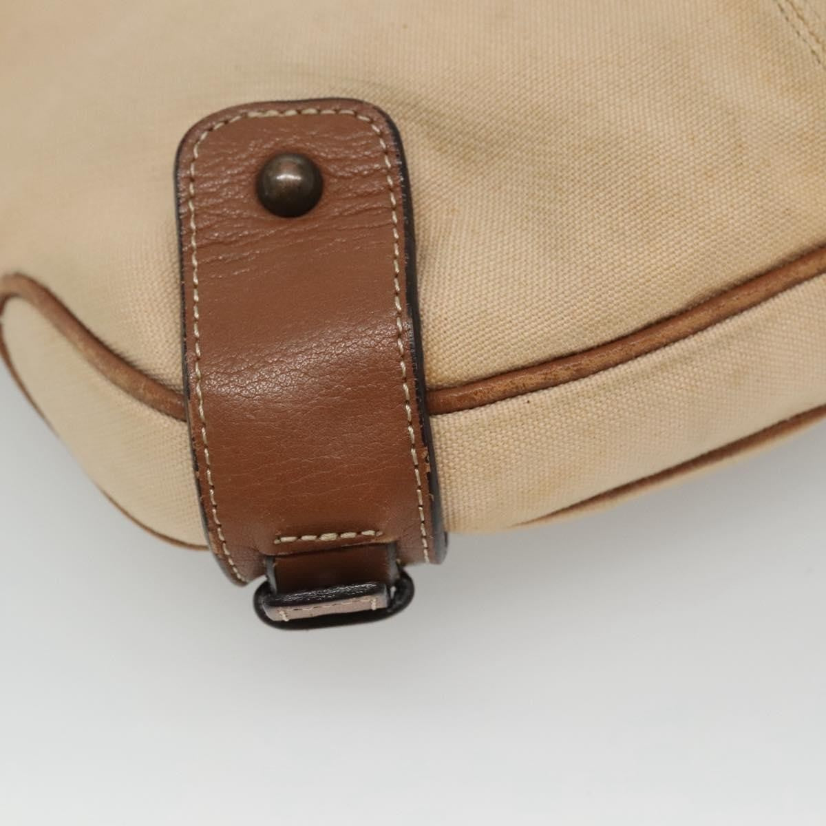 Burberry Blue Label Canvas Beige Canvas Shoulder Bag Bag (Pre-Owned)