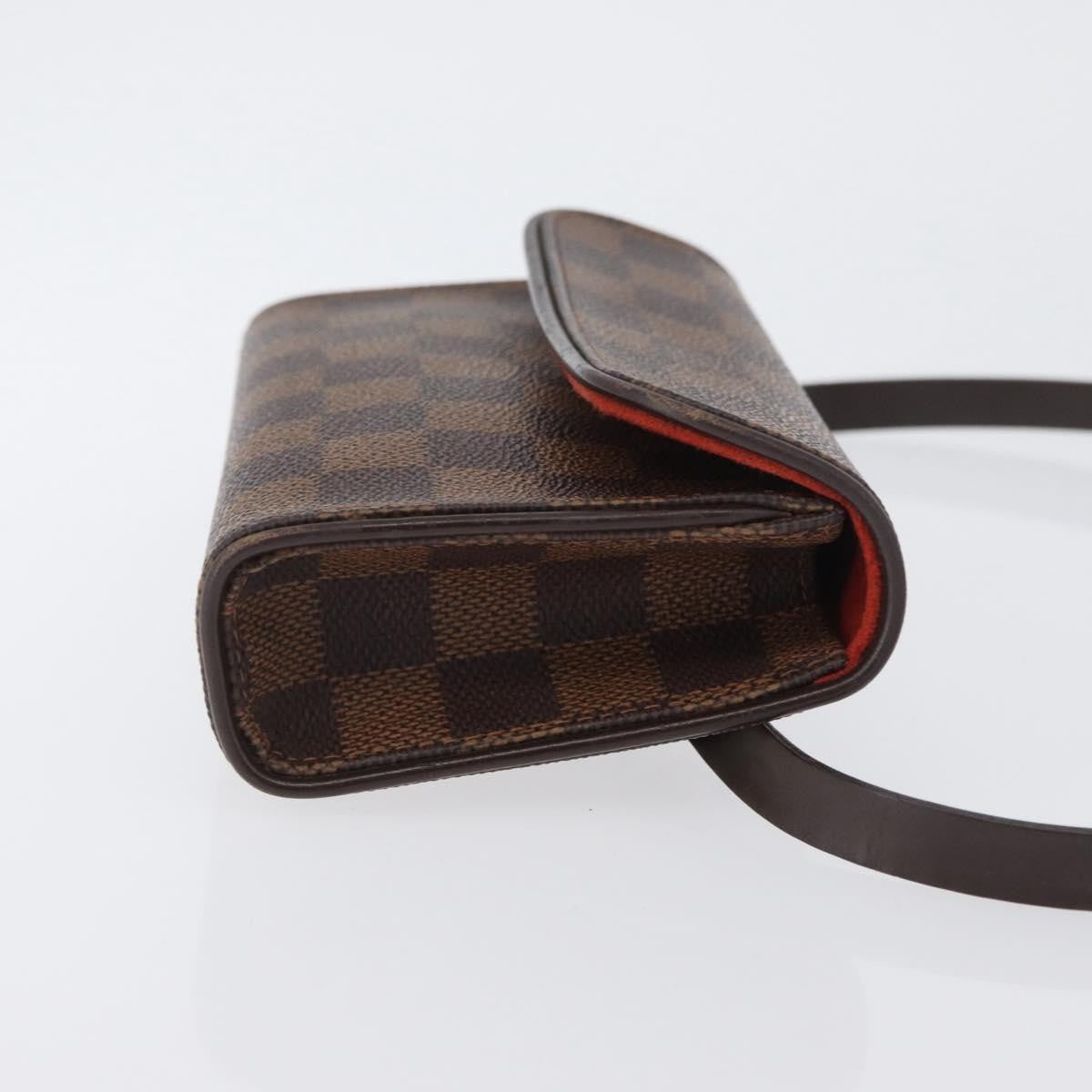 Louis Vuitton Florentine Waist Monogram Canvas Brown Canvas Clutche & Pouche Bag (Pre-Owned)