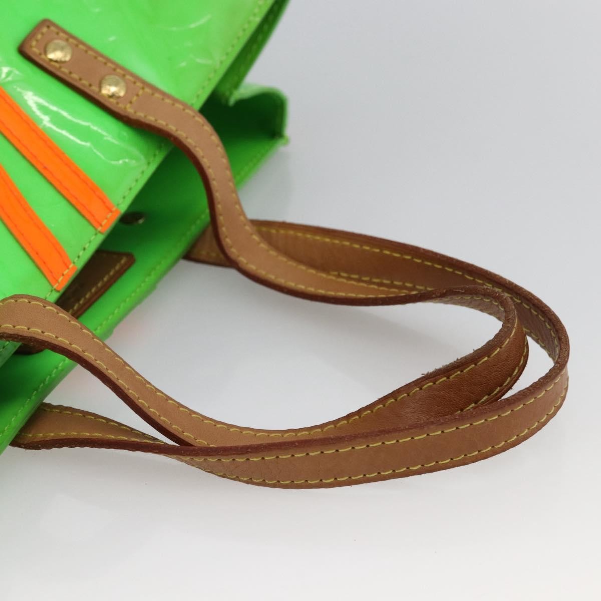 Louis Vuitton Robert Wilson Reade Vernis Green Patent_Leather Tote Bag Bag (Pre-Owned)