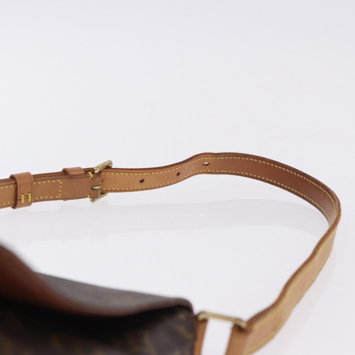 Louis Vuitton Musette Tango Monogram Canvas Brown Canvas Shoulder Bag Bag (Pre-Owned)