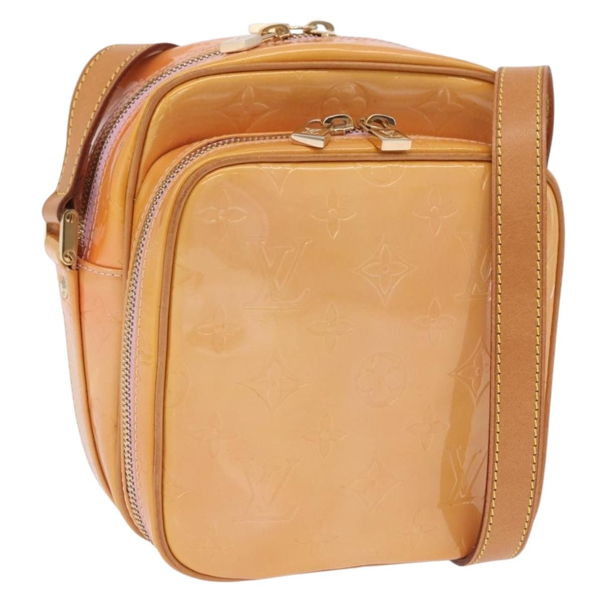Louis Vuitton Wooster Monogram Vernis Yellow Patent_Leather Shoulder Bag Bag (Pre-Owned)