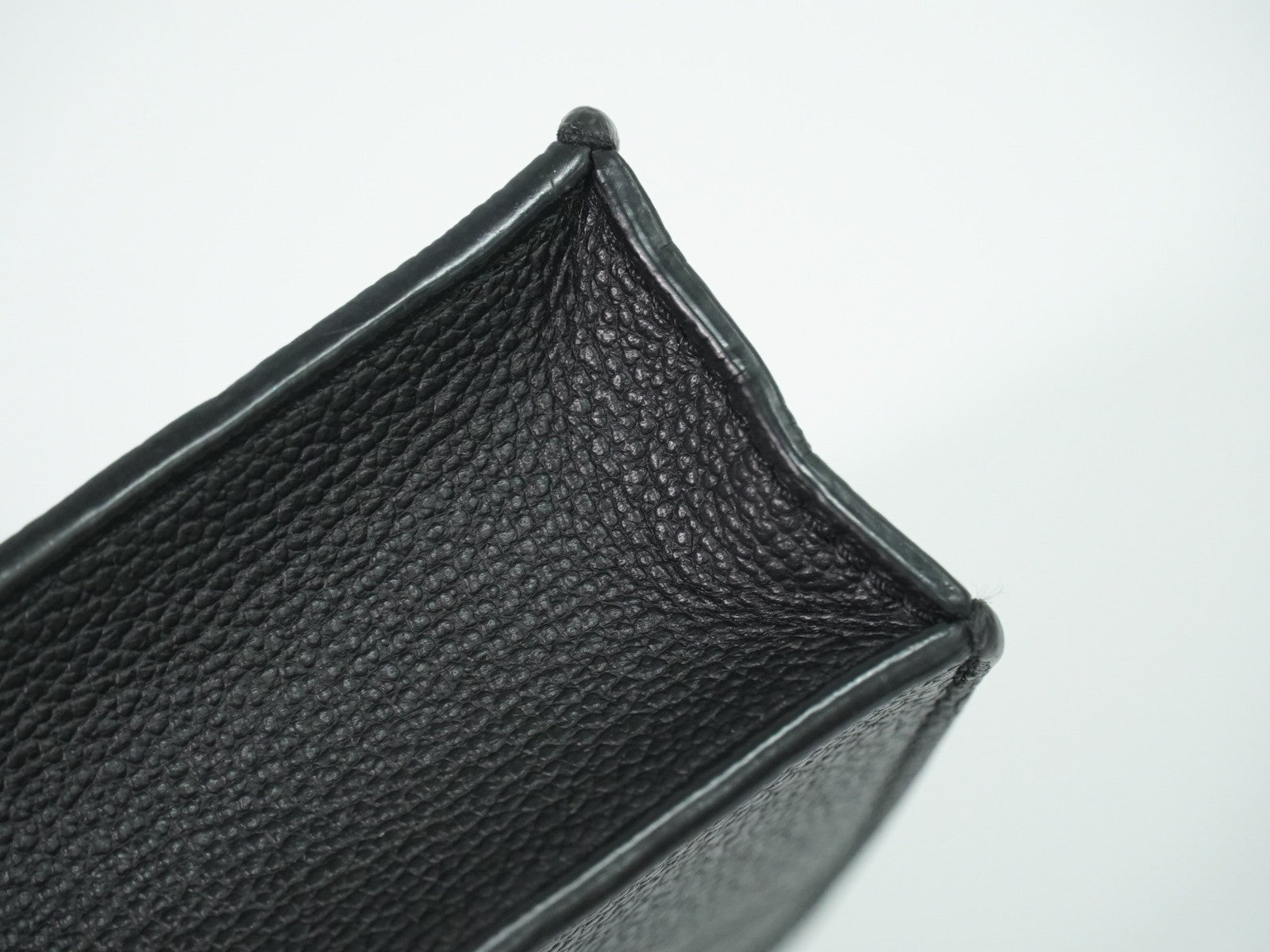 Louis Vuitton Petit Sac Plat Monogram Empreinte Giant Black Leather Handbag (Pre-Owned)