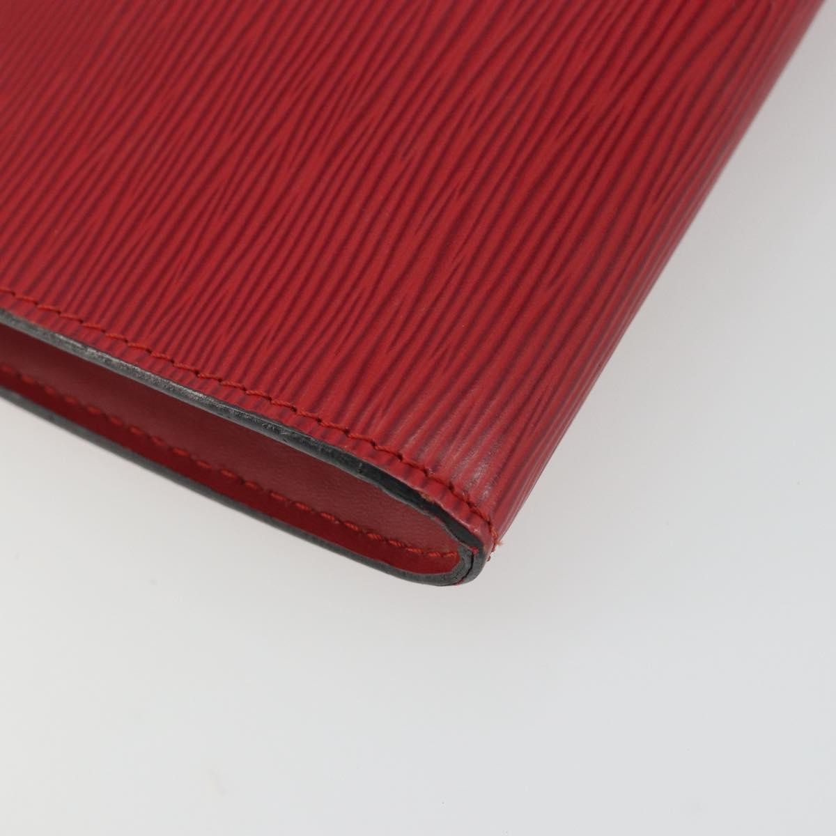 Louis Vuitton Pochette Accessoires Epi Red Leather Clutche & Pouche Bag (Pre-Owned)