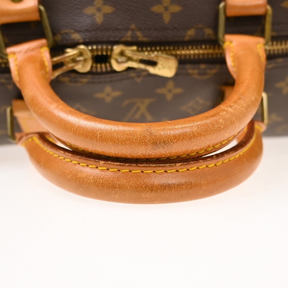 Louis Vuitton Keepall Canvas Brown Canvas Travel Bag Bag (Pre-Owned)