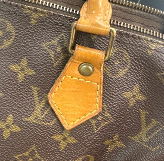 Louis Vuitton Speedy Monogram Canvas Brown Canvas Handbag (Pre-Owned)