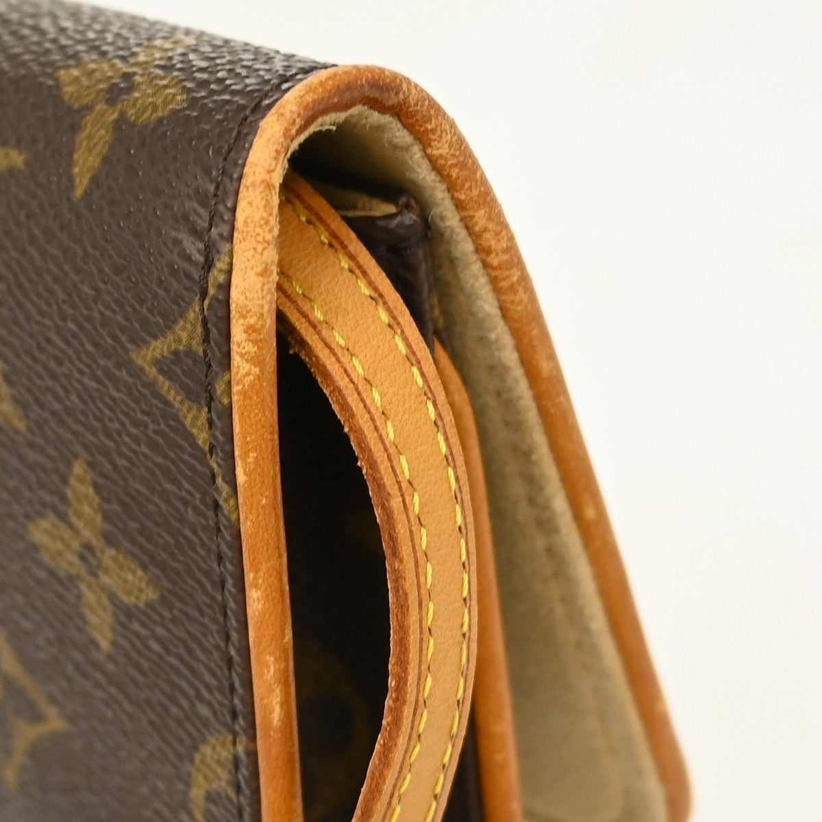 Louis Vuitton Twin Monogram Canvas Brown Canvas Clutche & Pouche Bag (Pre-Owned)