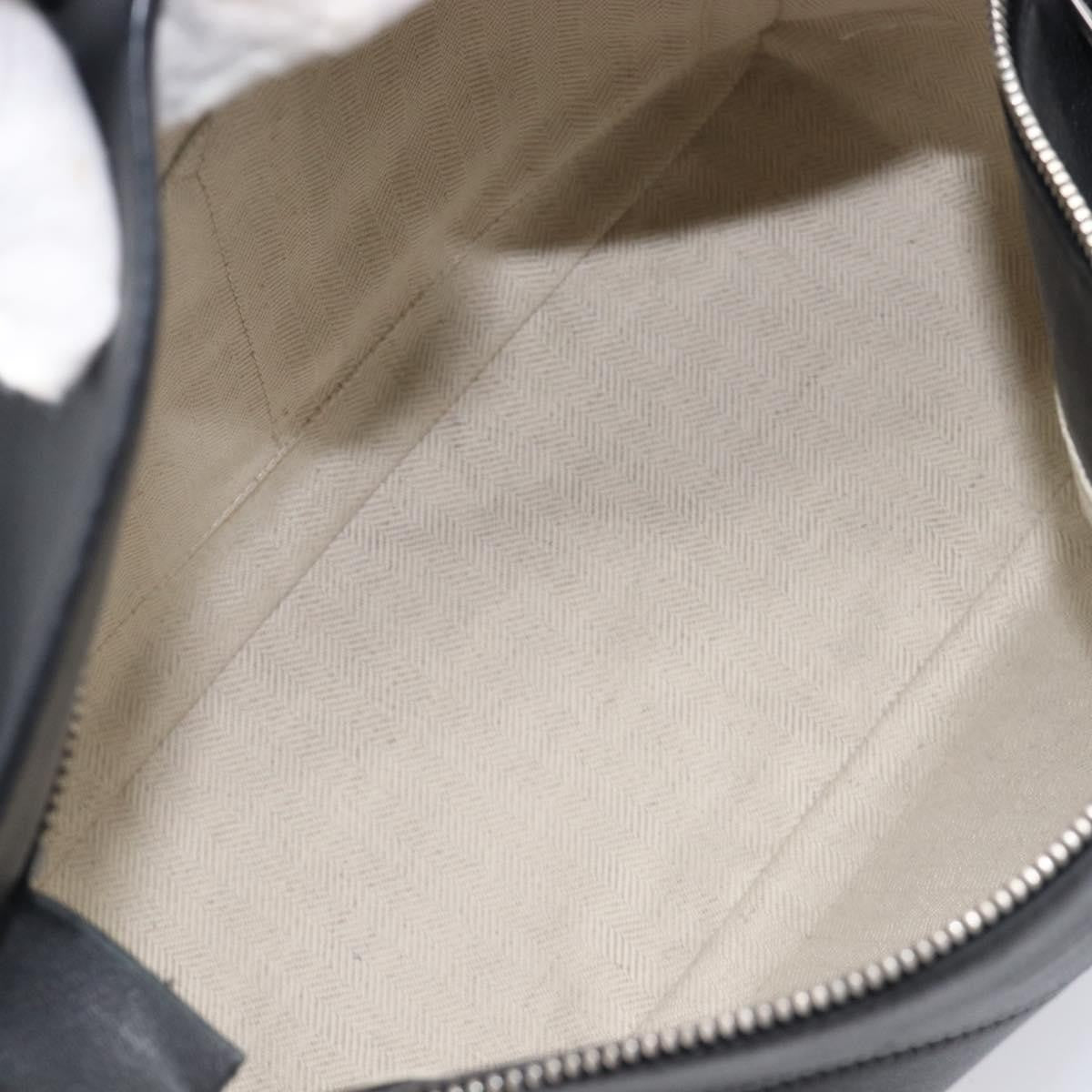 Loewe Puzzle Leather Black Leather Handbag (Pre-Owned)