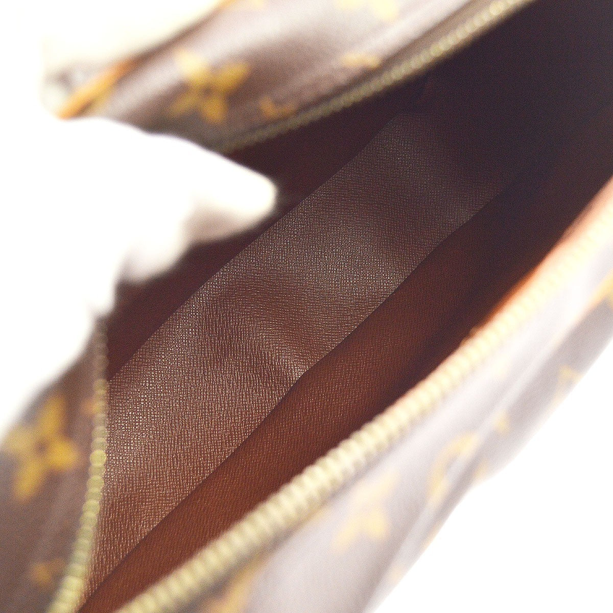 Louis Vuitton Nil Shoulder Bag Monogram Canvas Brown Canvas Shoulder Bag Bag (Pre-Owned)