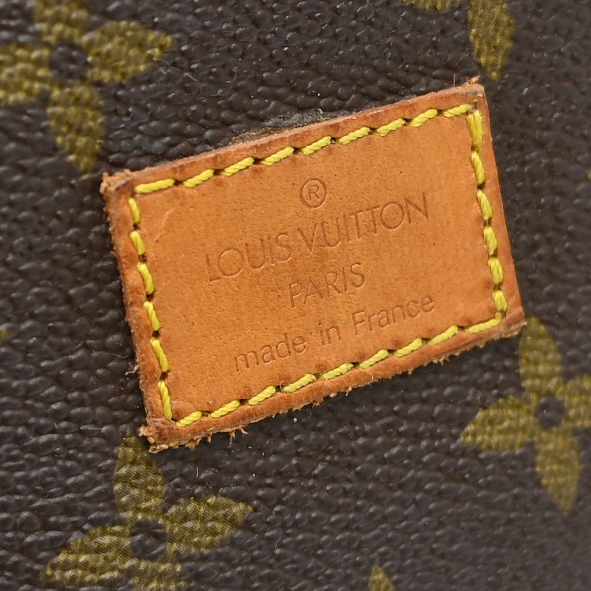 Louis Vuitton Saumur Monogram Canvas Brown Canvas Shoulder Bag Bag (Pre-Owned)