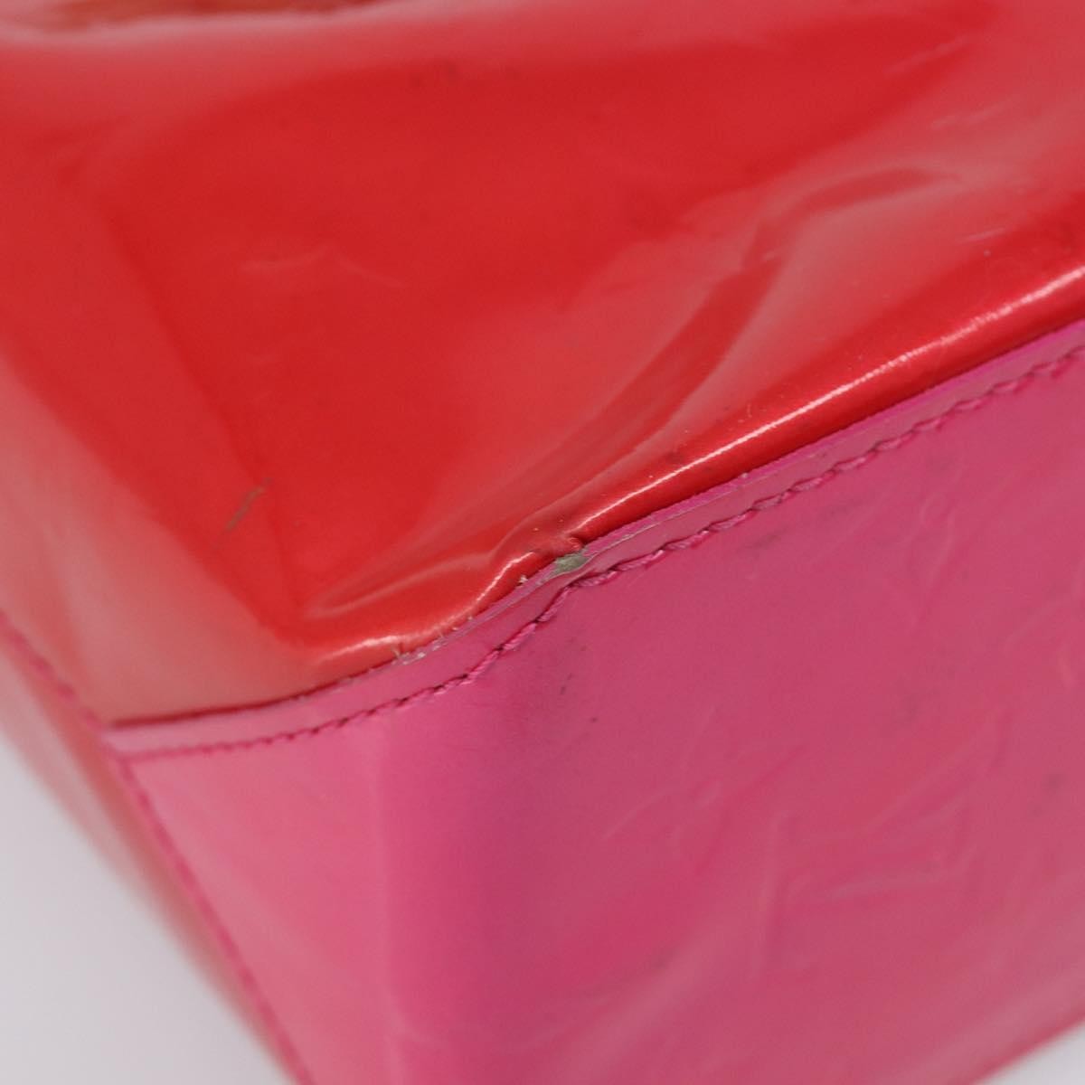 Louis Vuitton Reade Monogram Vernis Pink Patent_Leather Handbag (Pre-Owned)