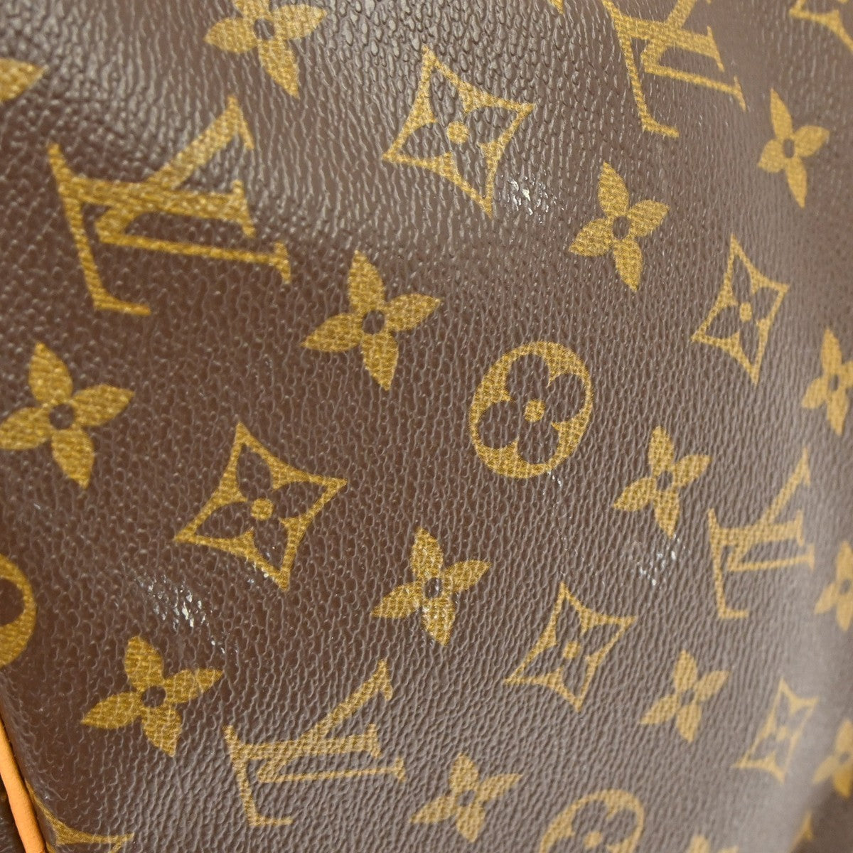 Louis Vuitton Keepall Monogram Canvas Brown Canvas Travel Bag Bag (Pre-Owned)