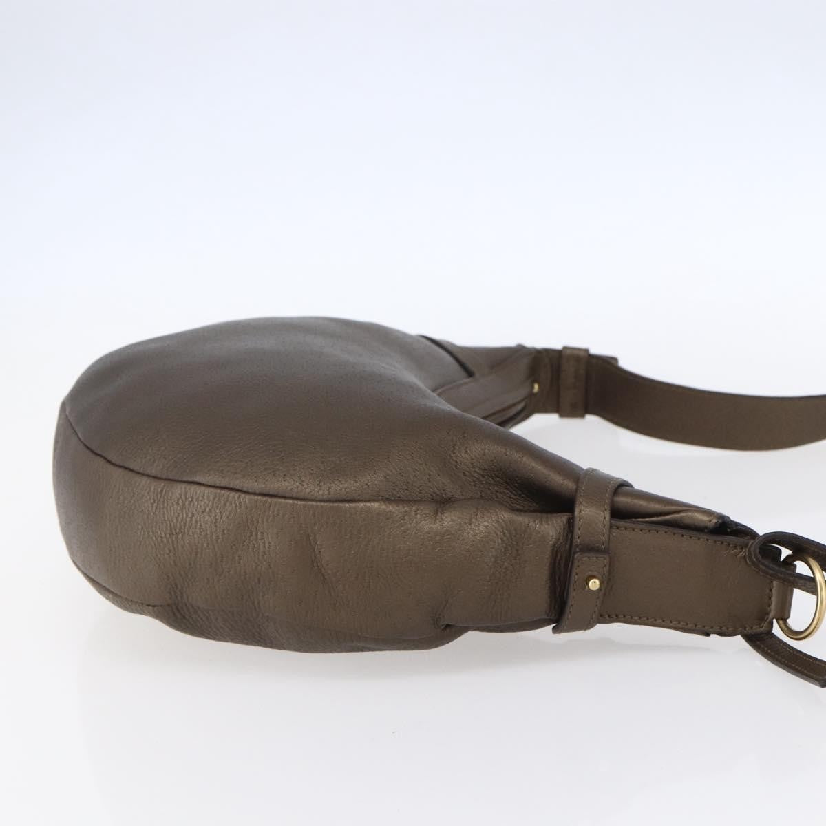 Salvatore Ferragamo Vintage Leather Brown Leather Shoulder Bag Bag (Pre-Owned)