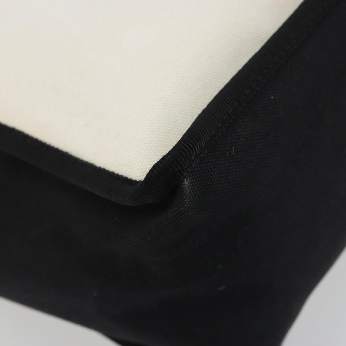Chanel Let's Demonstrate Canvas Beige Canvas Tote Bag Bag (Pre-Owned)