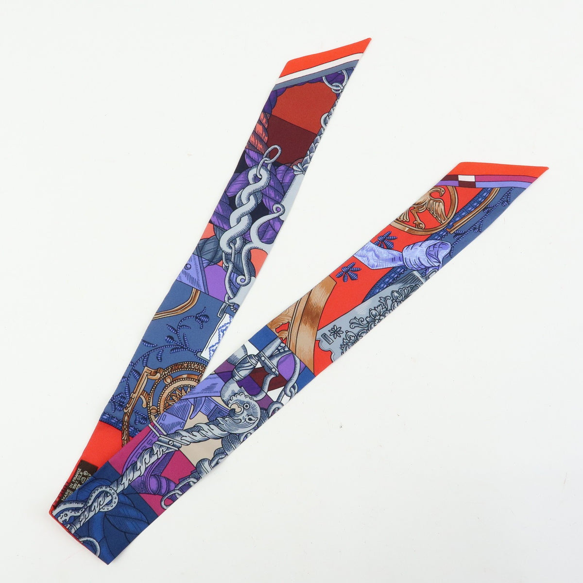 Hermes Twilly Scarf Silk Multicolour Silk Scarve & Shawl Accessory (Pre-Owned)