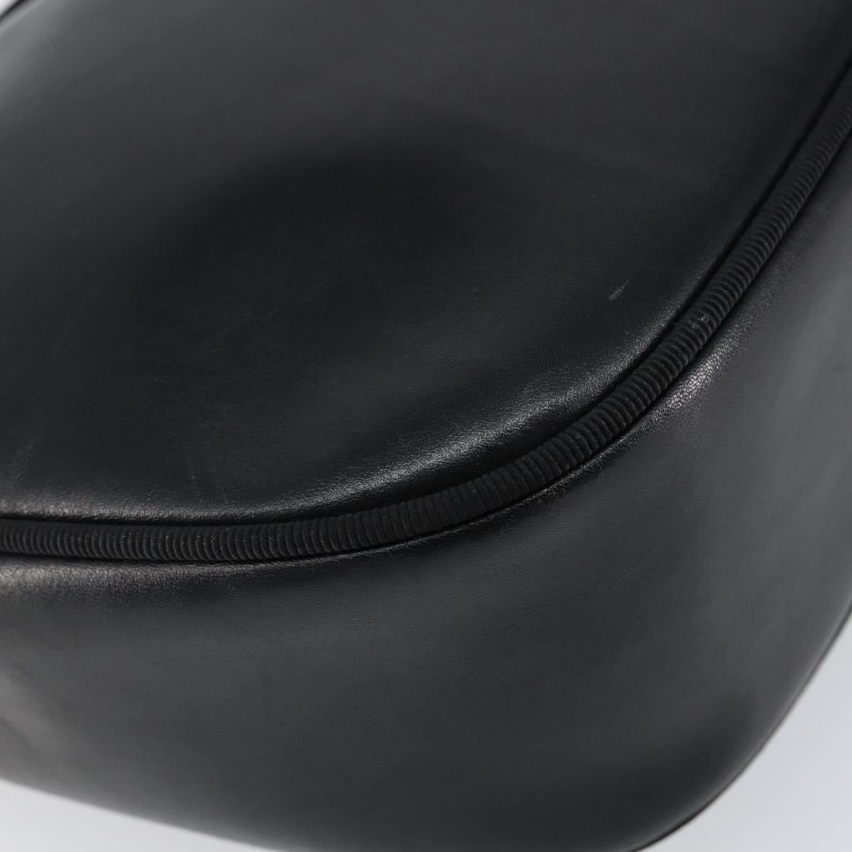 Salvatore Ferragamo Vala Leather Black Leather Shoulder Bag Bag (Pre-Owned)