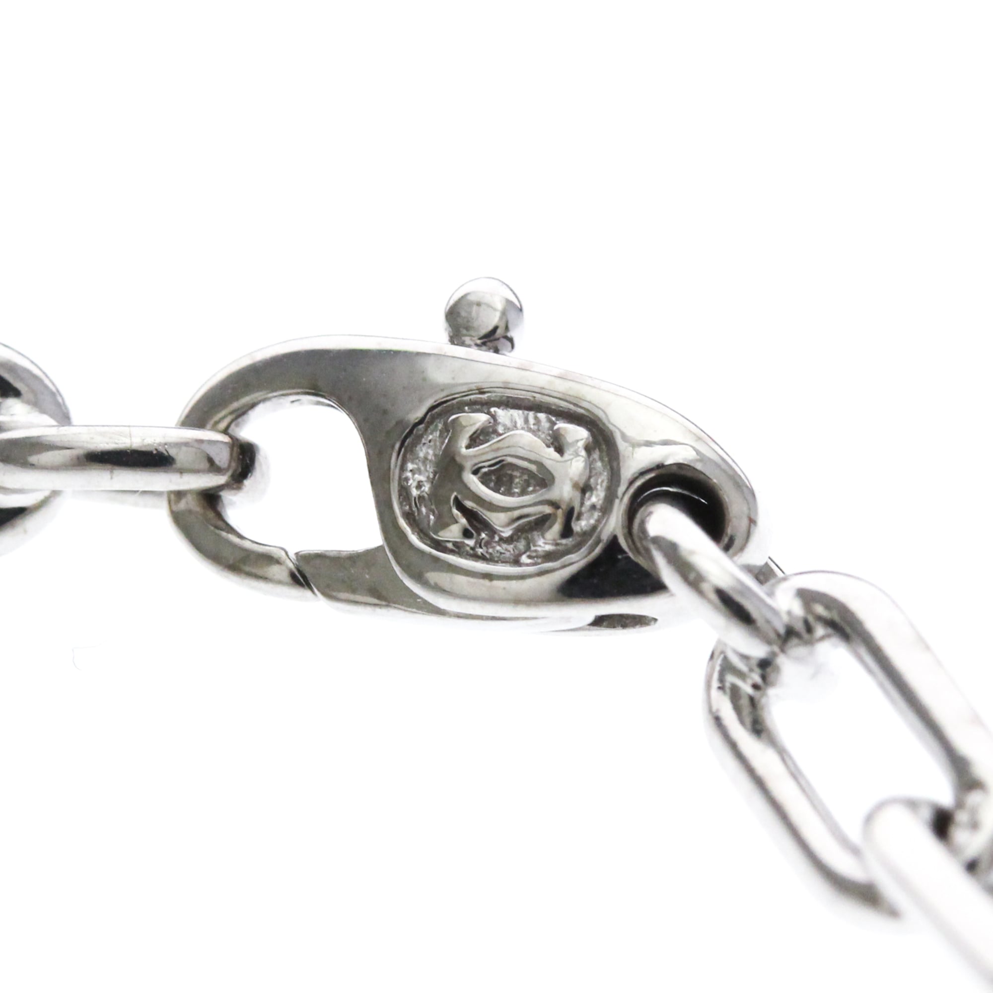 Cartier Spartacus 18K White Gold Silver White_Gold Bracelet Jewelry (Pre-Owned)