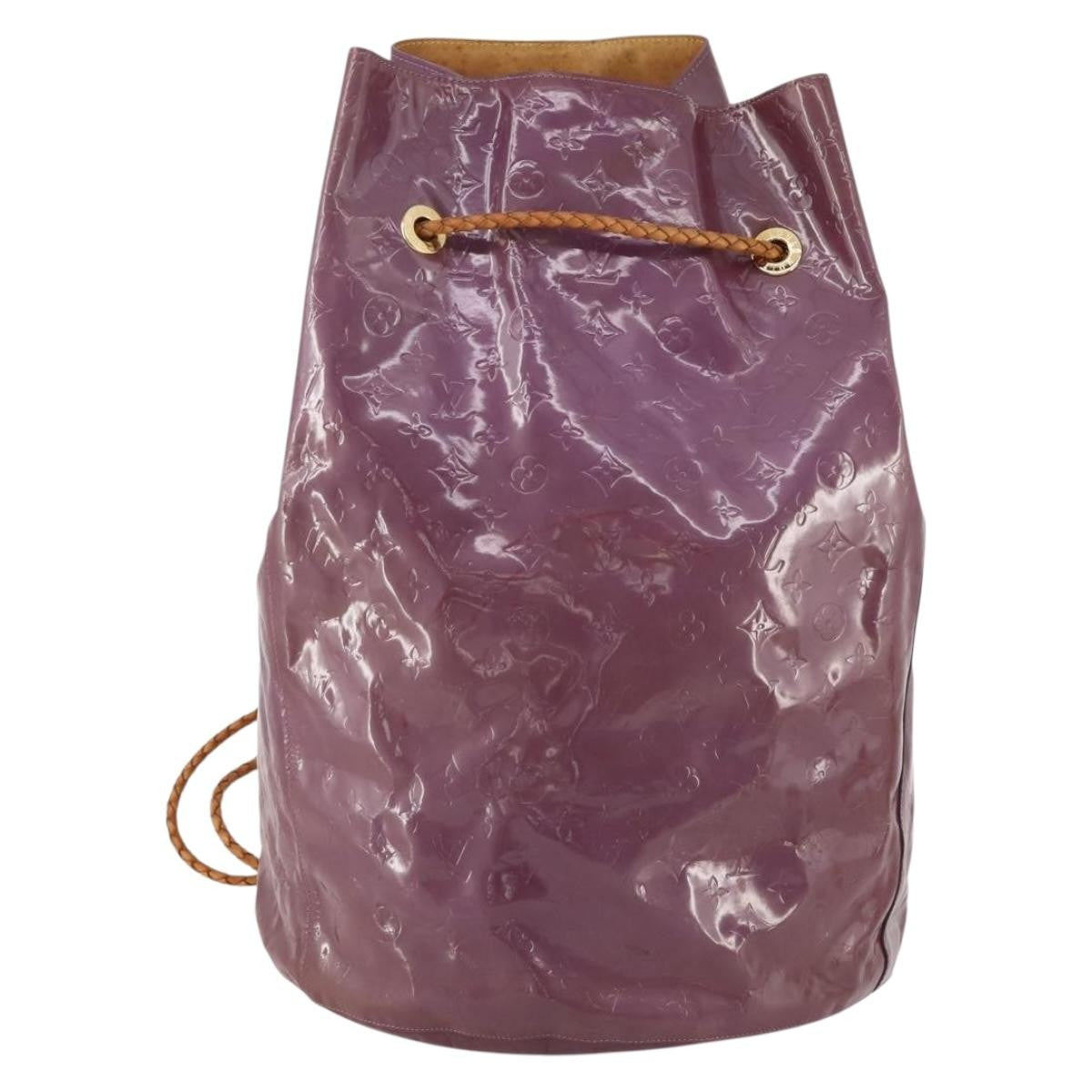 Louis Vuitton Morton Patent Leather Purple Patent_Leather Shoulder Bag Bag (Pre-Owned)