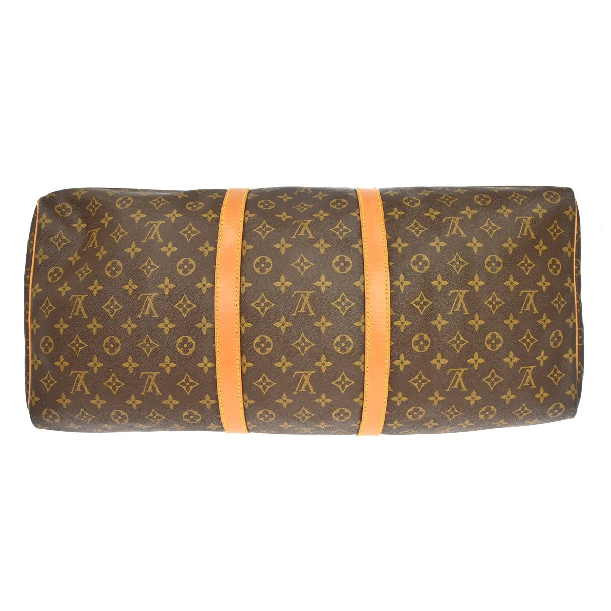 Louis Vuitton Keepall Monogram Canvas Brown Canvas Travel Bag Bag (Pre-Owned)