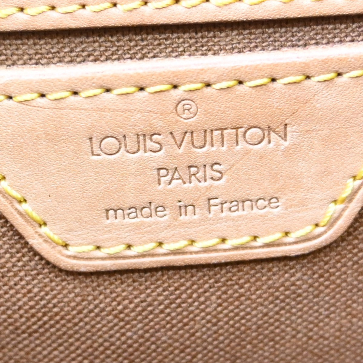 Louis Vuitton Vintage Montsouris Monogram Canvas Brown Canvas Backpack Bag (Pre-Owned)