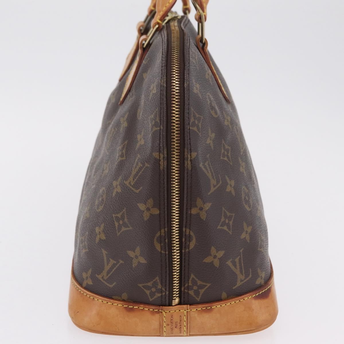 Louis Vuitton Alma Monogram Canvas Brown Canvas Handbag (Pre-Owned)
