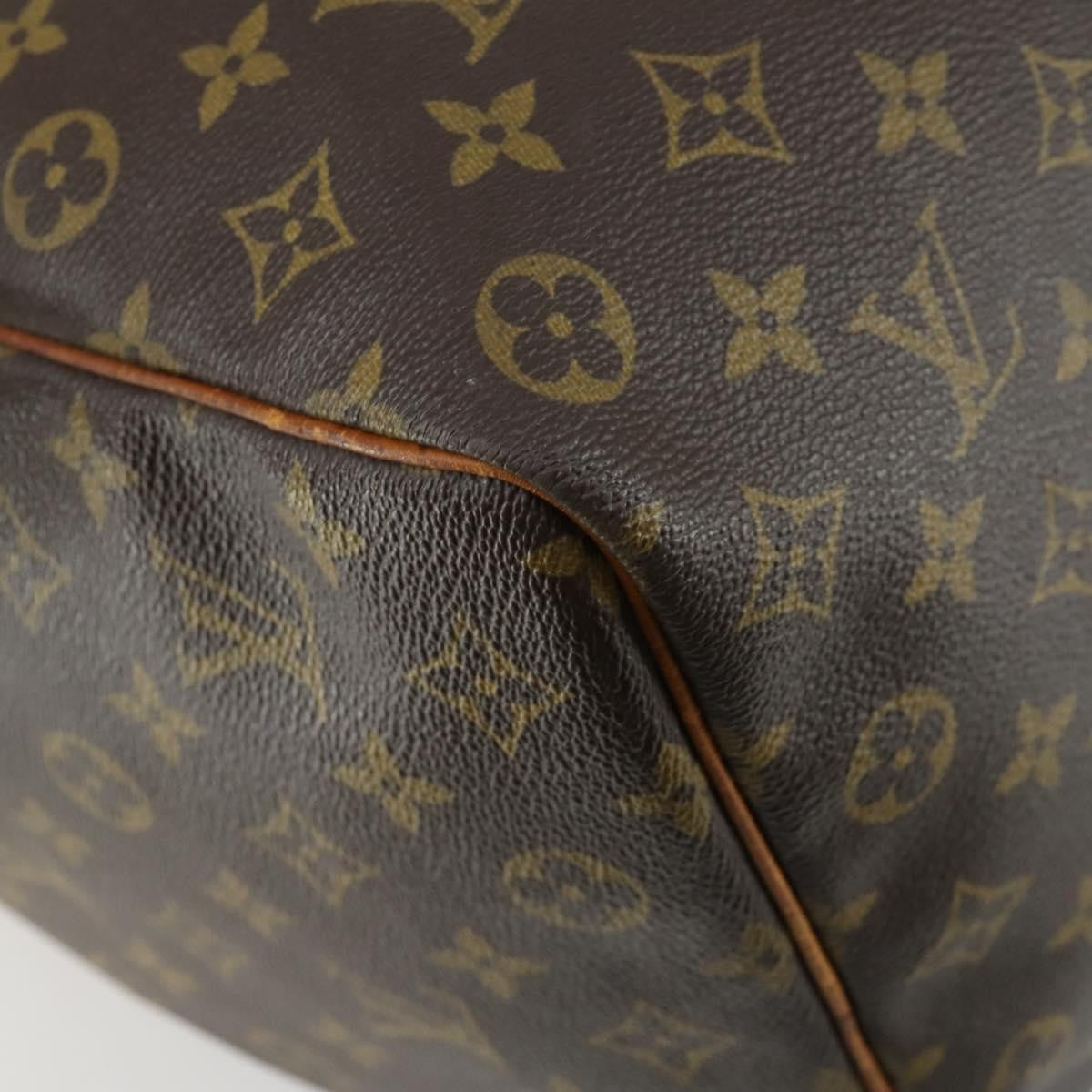 Louis Vuitton Keepall Monogram Canvas Brown Canvas Travel Bag Bag (Pre-Owned)
