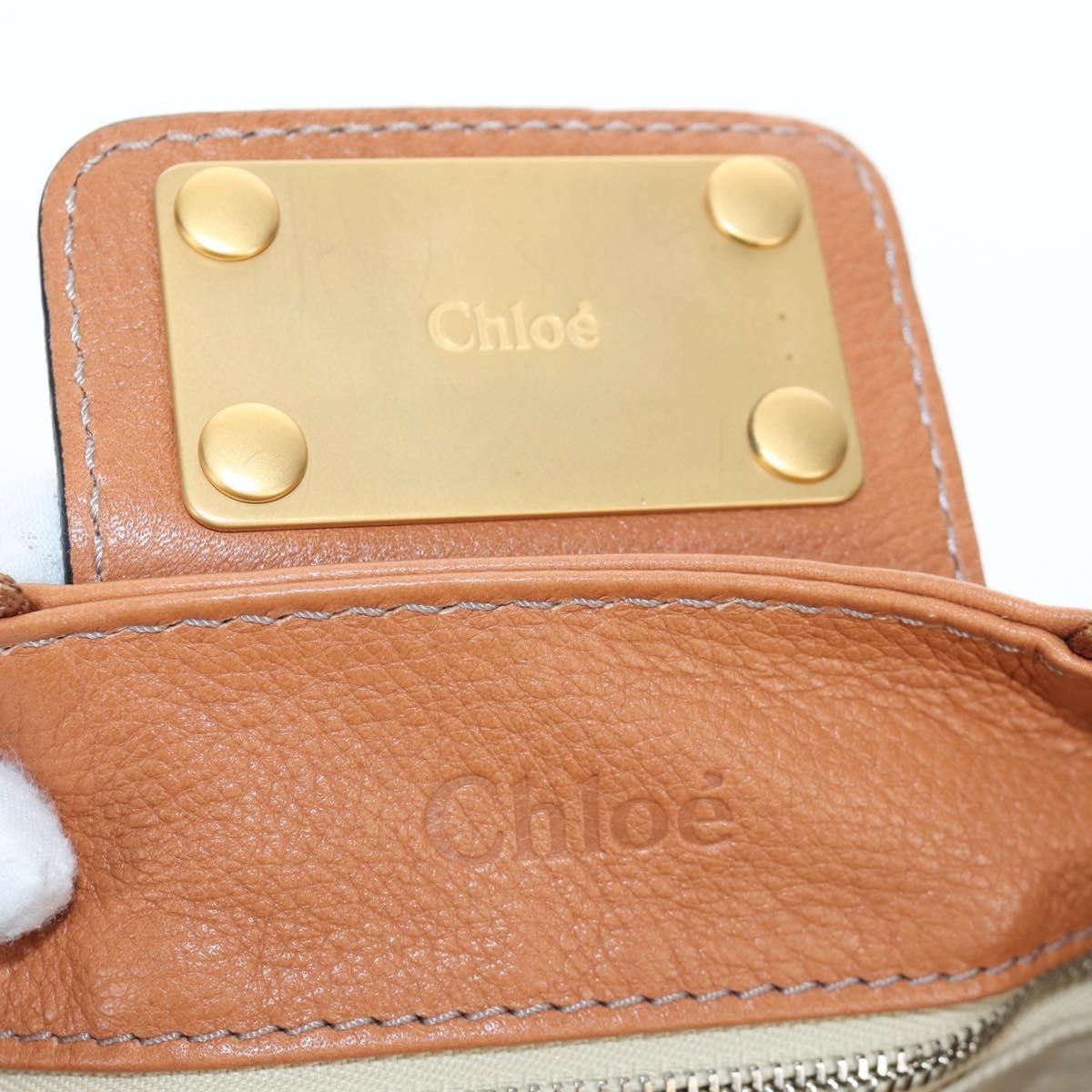 Chloe Paddington Leather Brown Leather Tote Bag Bag (Pre-Owned)