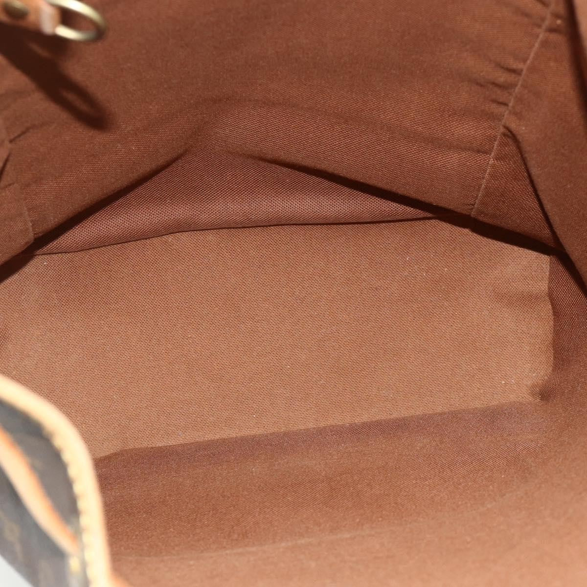 Louis Vuitton Vintage Montsouris Monogram Canvas Brown Canvas Backpack Bag (Pre-Owned)