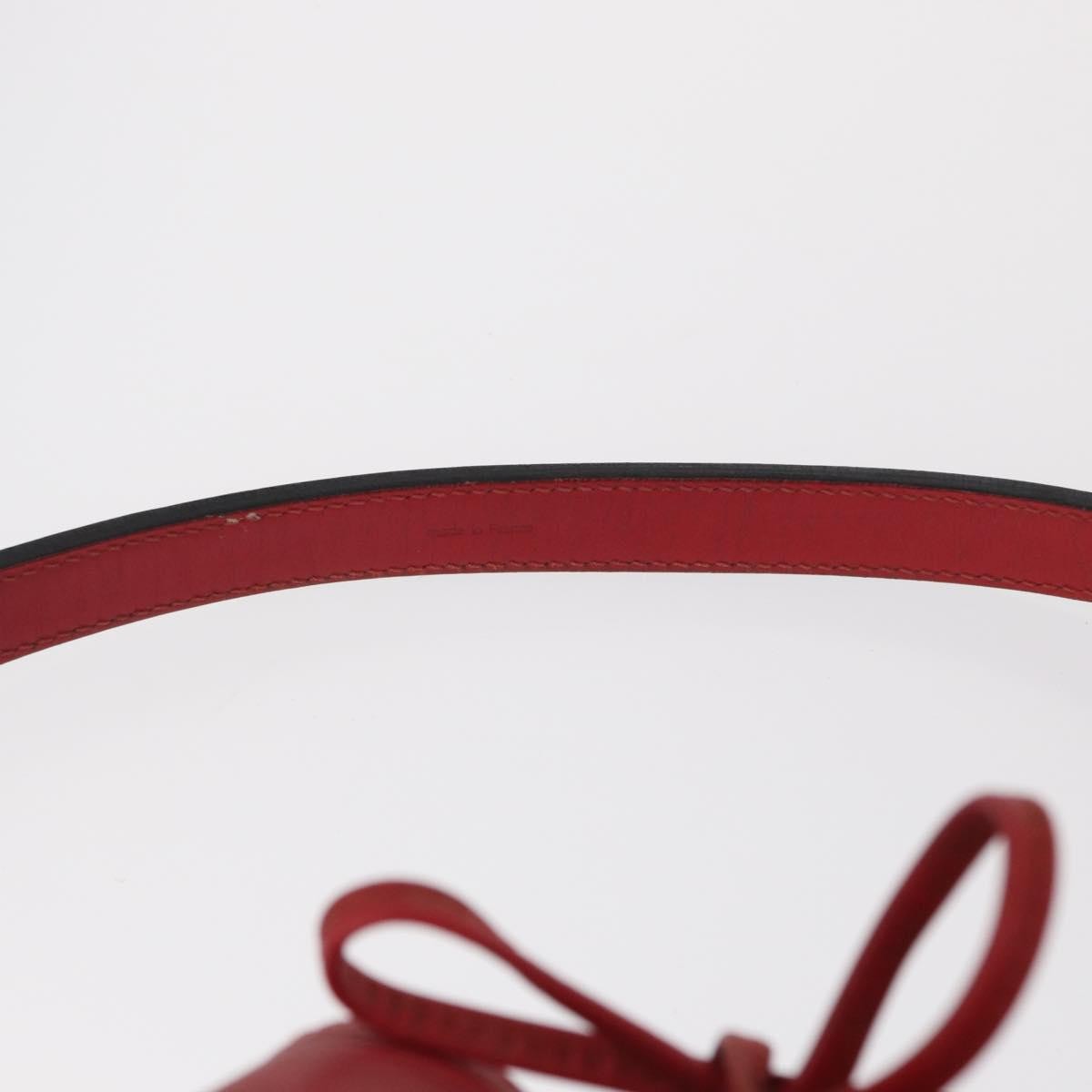 Louis Vuitton Petit Noe Epi Leather Red Leather Shoulder Bag Bag (Pre-Owned)