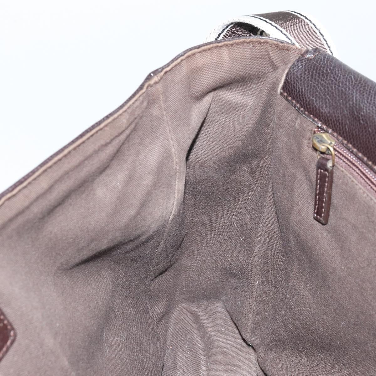 Salvatore Ferragamo Vintage Leather Brown Leather Shoulder Bag Bag (Pre-Owned)