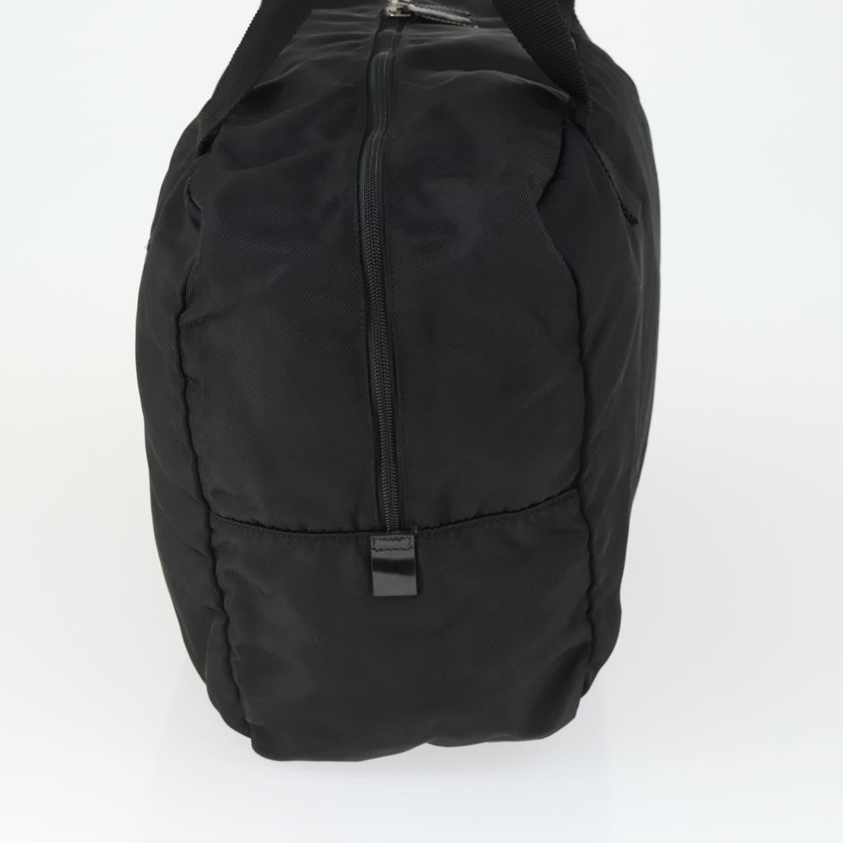 Gucci Vintage Nylon Black Nylon Travel Bag Bag (Pre-Owned)