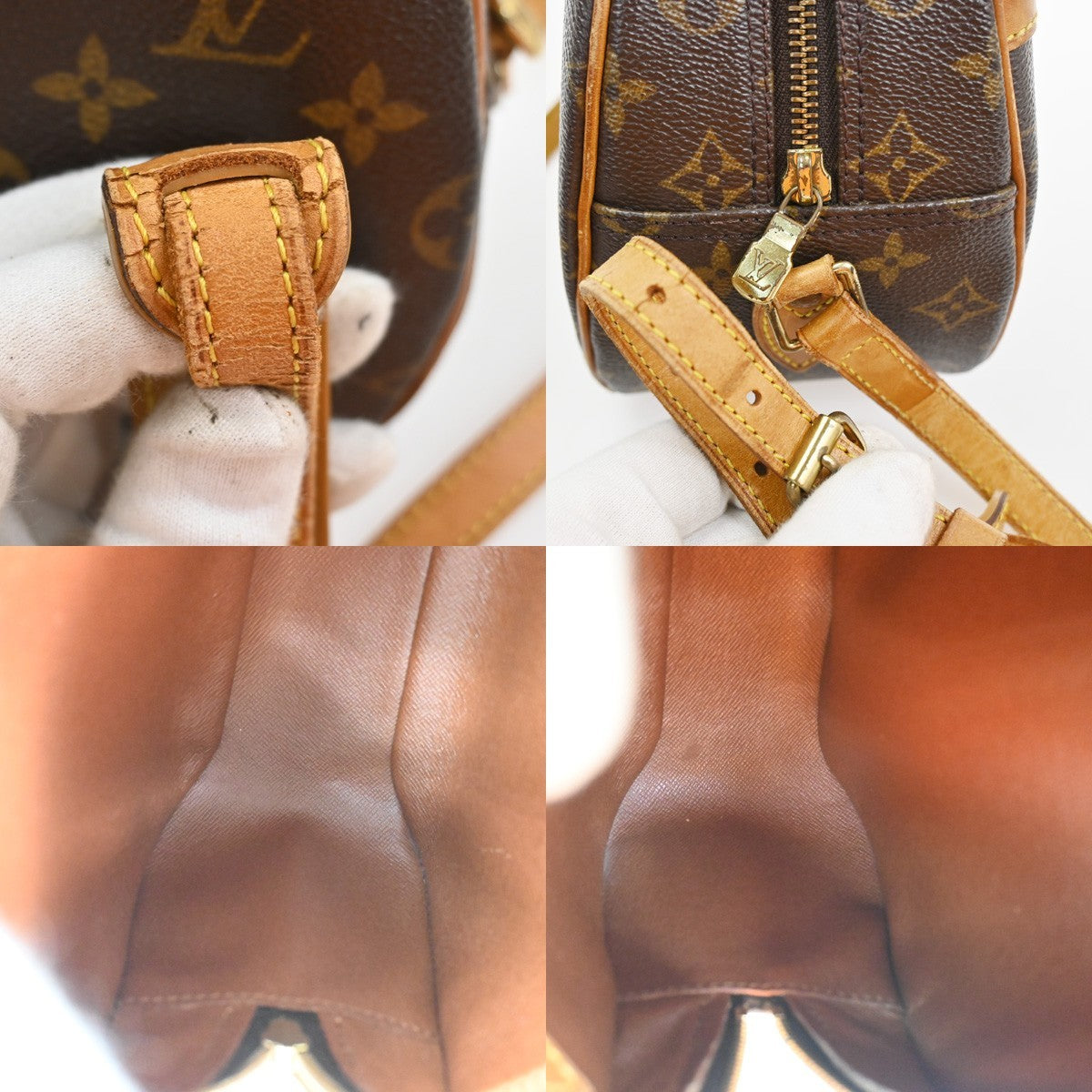 Louis Vuitton Blois Monogram Canvas Brown Canvas Shoulder Bag Bag (Pre-Owned)