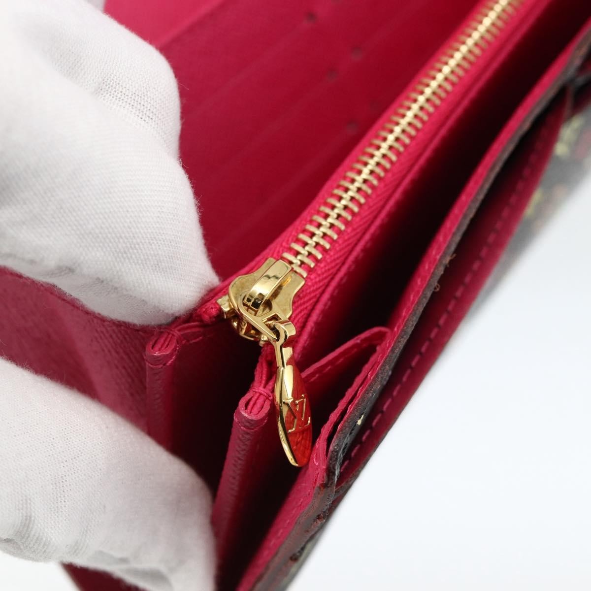 Louis Vuitton Sarah Monogram Multicolor Multicolour Canvas Wallets Accessory (Pre-Owned)
