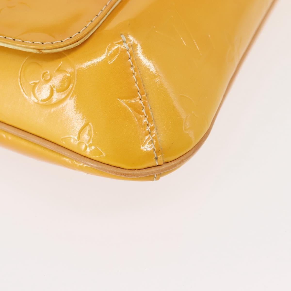 Louis Vuitton Thompson Street Monogram Vernis Yellow Patent_Leather Shoulder Bag Bag (Pre-Owned)
